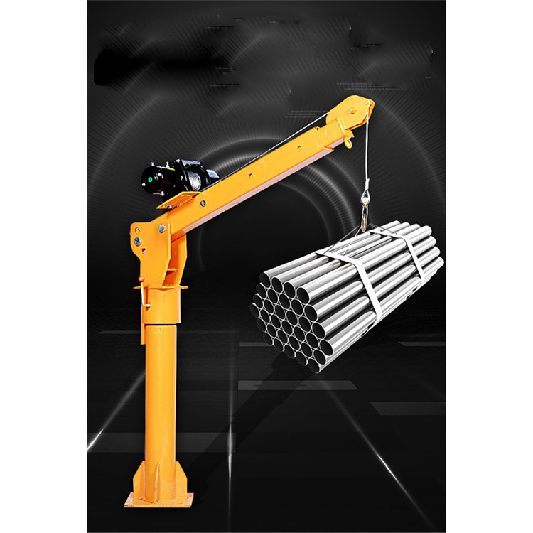 Professional Custom Small Mounted Crane Small Floor Mounted Folding Arm Swing Jib Crane For Workshop