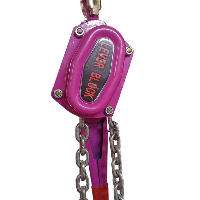 Heavy Duty Lifting Come Along Manual Chain Lever Hoist For Lifting Hand Pulling Lever Block