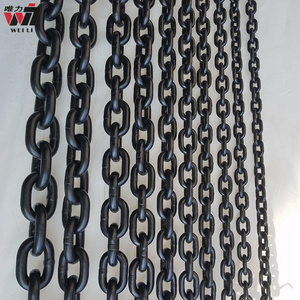 Hebei lifting long and short link load chain G80 chain for lifting construction