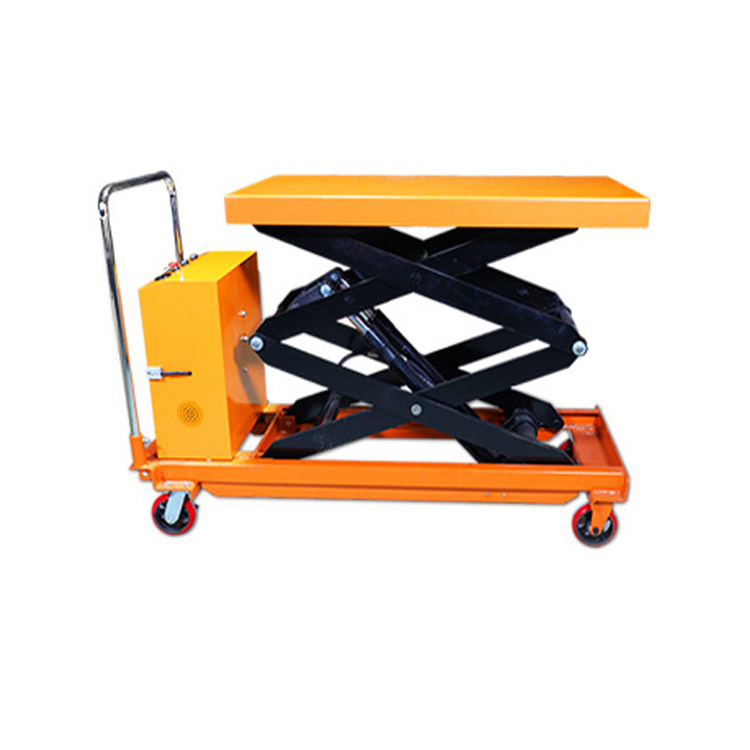 Latest Design Lifting Platform Manual Mobile Hydraulic Scissor Lift Table Truck Scissor Platform Truck