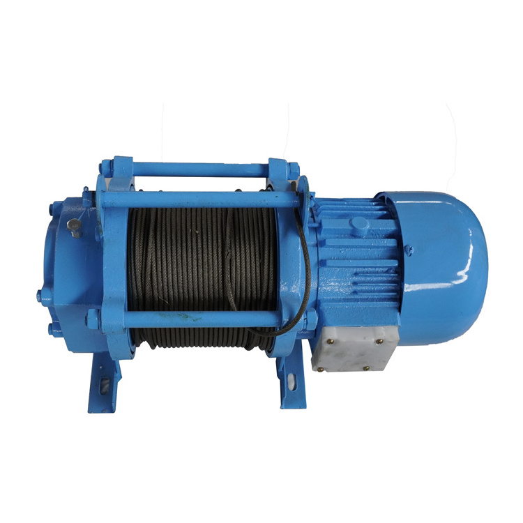 Multifunctional 380V winch 500kg 1000kg electric vertical lifting winch