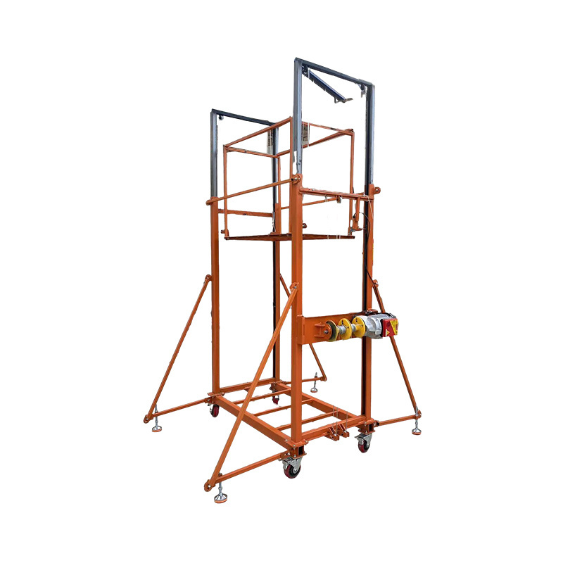 New remote control mobile multi-functional electric scaffold decoration construction small freight elevator