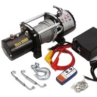 Remote wireless control car electric winches 12 volts truck trailer winch