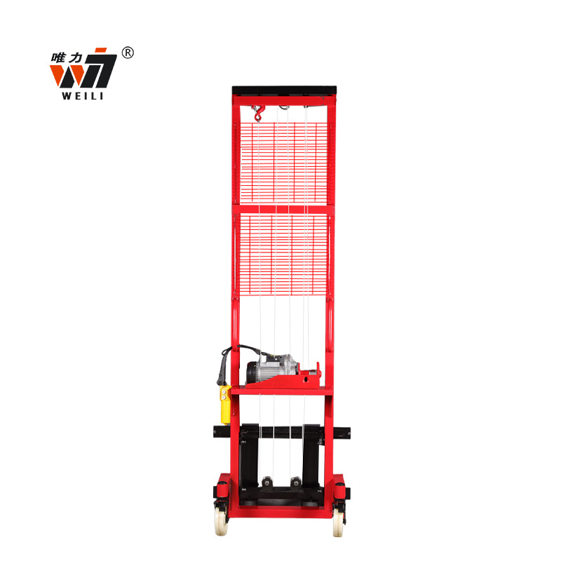 High Quality self lifting electric forklift warehouse automatic stacker