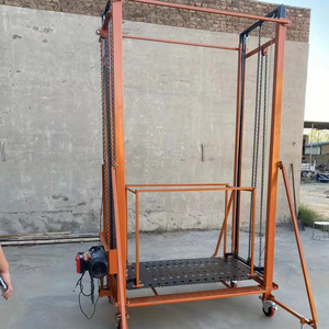 Electric Lifting Scaffold Drive Mobile Scissor Lift Tables Work Platforms Mode Steel Scaffolding