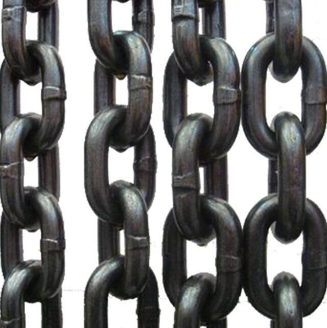 China Factory Made Quality Heavy Duty Link G80 Alloy Steel Industrial Lifting Sling Black Load Chain