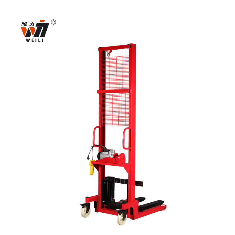 High Quality self lifting electric forklift warehouse automatic stacker