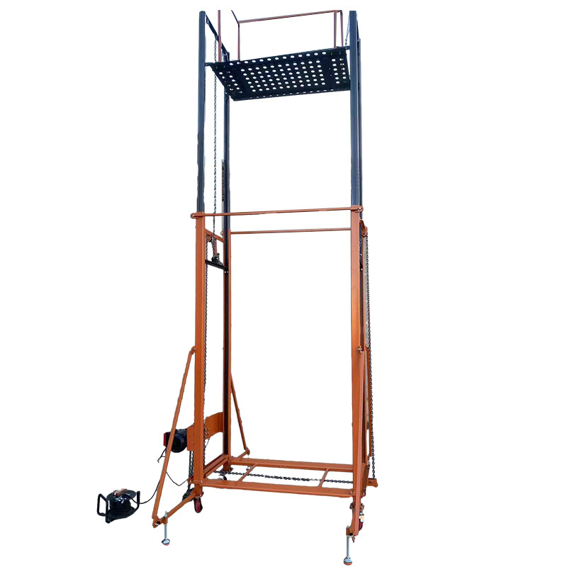 Electric Lifting Scaffold Drive Mobile Scissor Lift Tables Work Platforms Mode Steel Scaffolding