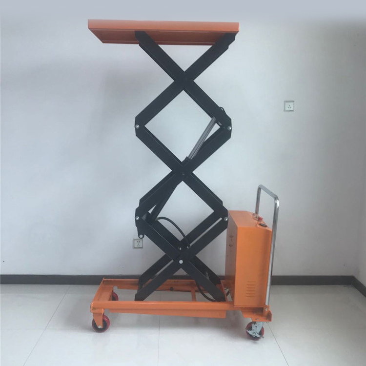 Latest Design Lifting Platform Manual Mobile Hydraulic Scissor Lift Table Truck Scissor Platform Truck