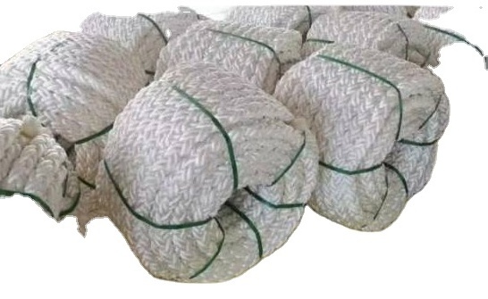 Floating on water 30 mm polypropylene rope 8 ply mooring ship rope pp boats used mooring rope