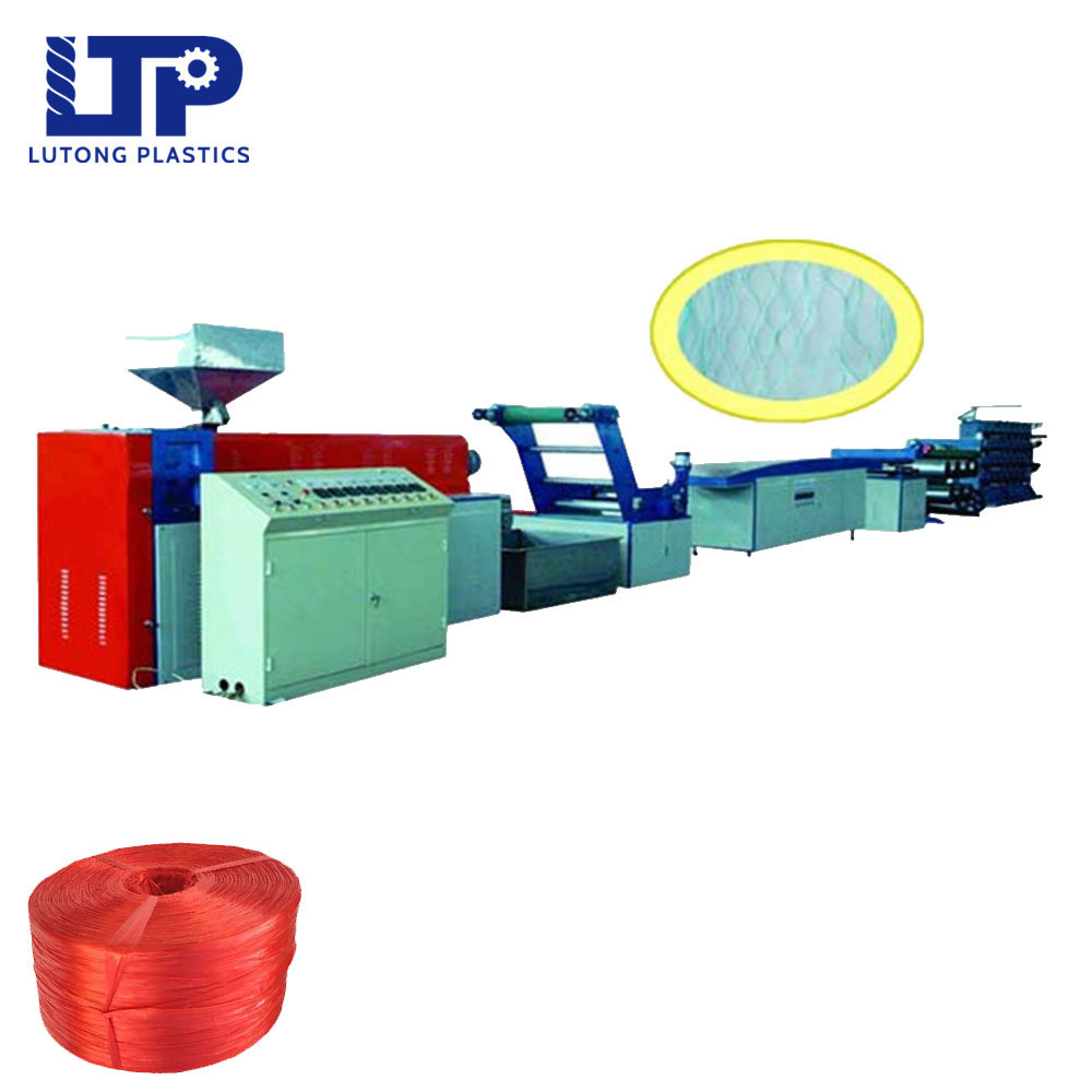 plastic twine making machine Packing Baler twine Production Line PP flat yarn machine Twine Ball Rope  machine