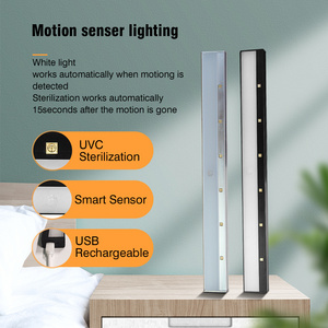 5V USB Rechargeable Battery Powered uvc led cabinet light utilitech led under cabinet lighting sensor motion kitchen led light