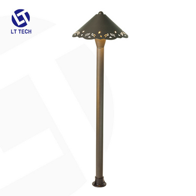 LT2406 12V Outdoor Landscape Yard Garden Lawn Path Light Waterproof LED  Lamp Pathway Lighting G4 Cast Brass Bronze Low Voltage