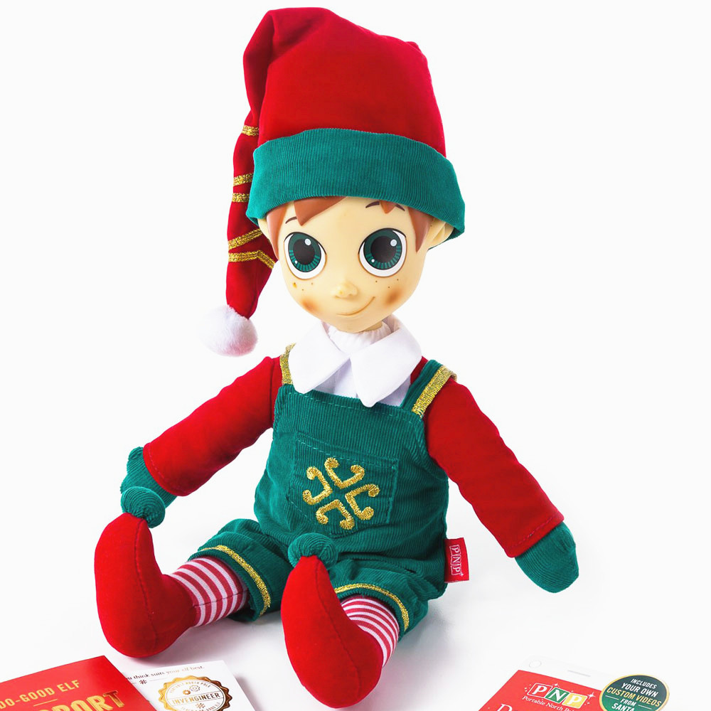 Cheap price customized Christmas elf plush toys factory wholesale plush elf toy girl boy with long legs for Christmas decor