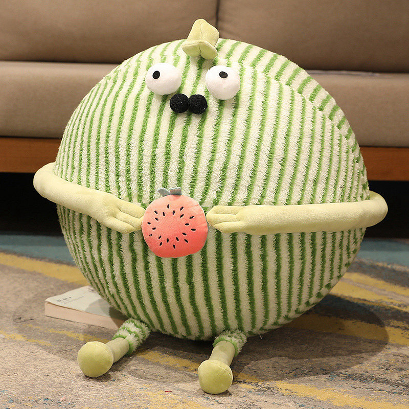 New pattern colorful yoga plush ball sofa inflatable funny plush toy yoga ball for kids adults