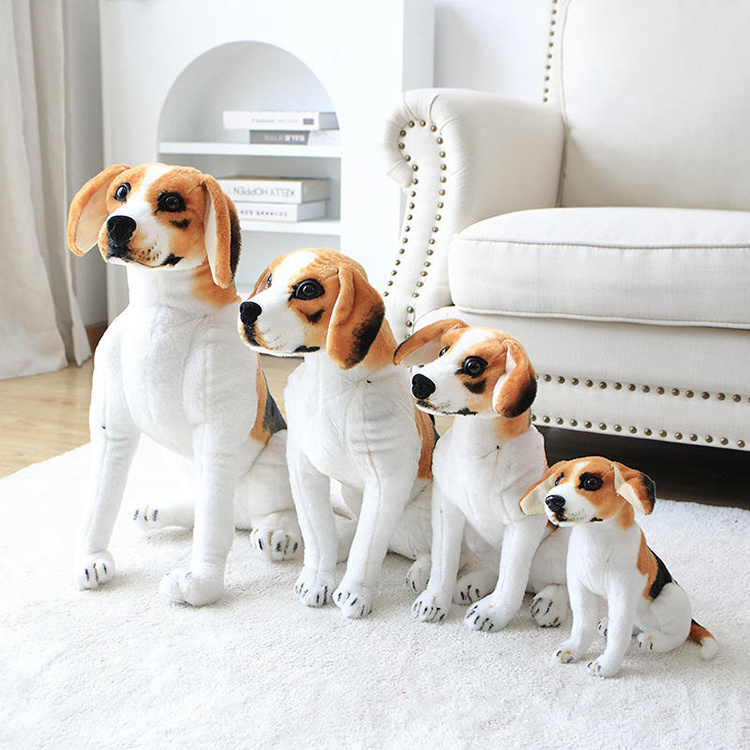 Good quality cheap price soft stuffed animal plush toy lifelike dalmatians plush toy for gift