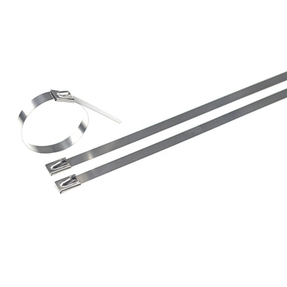 Self - Locking Type PVC Coated Stainless Steel Cable Tie