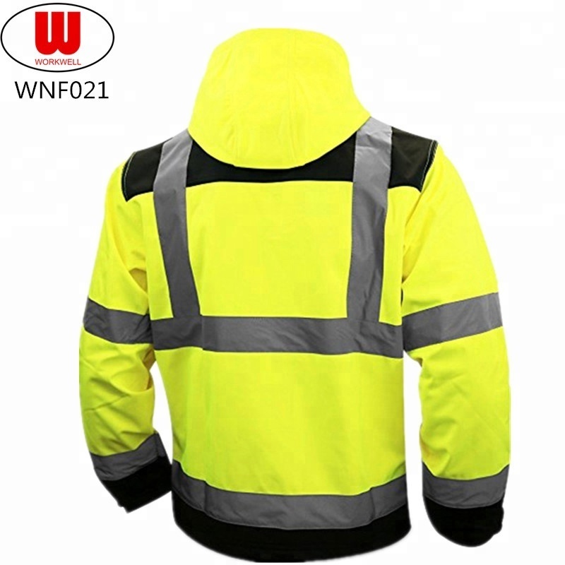 Wholesale High Visibility Motorcycle Safety Jacket for Winter