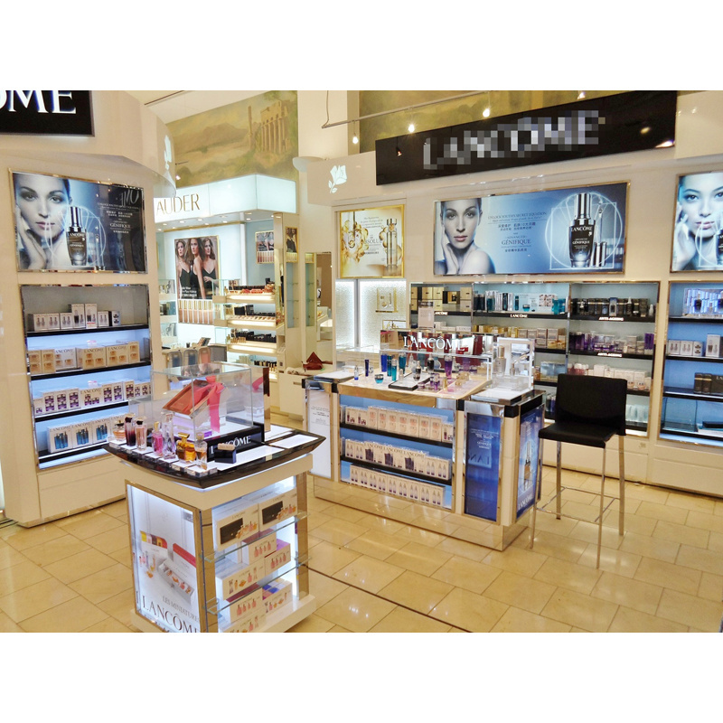 LUX Customized Durable Using Cosmetic Store Shelf Shop Shelf For Outlets,Cosmetic Store Showcase