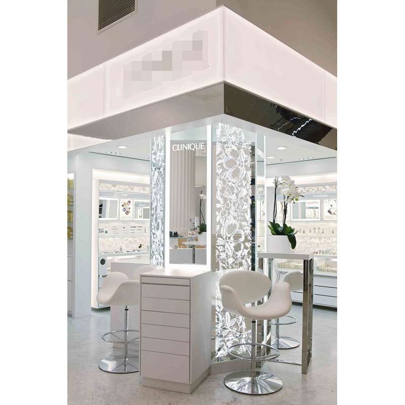 LUX Customized Fashion Wig Shop Design Hair Extensions Display Cabinet