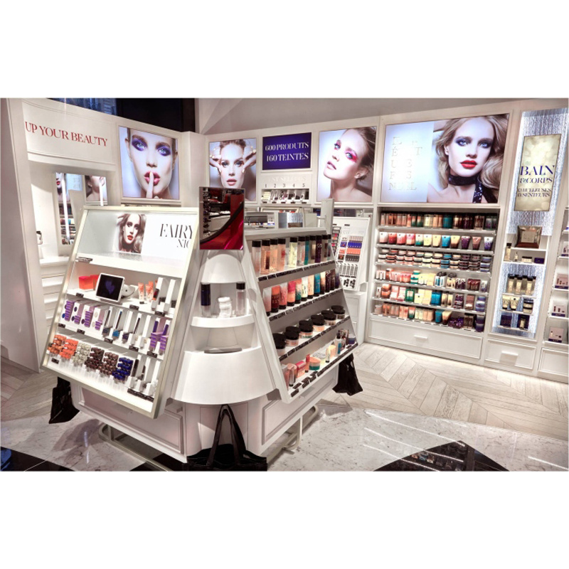 LUX Customized Durable Using Cosmetic Store Shelf Shop Shelf For Outlets,Cosmetic Store Showcase