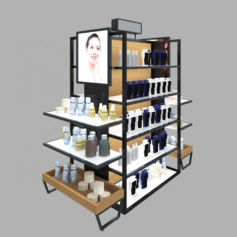 Cosmetic shop furniture cosmetics retail displays cabinets for cosmetic shop