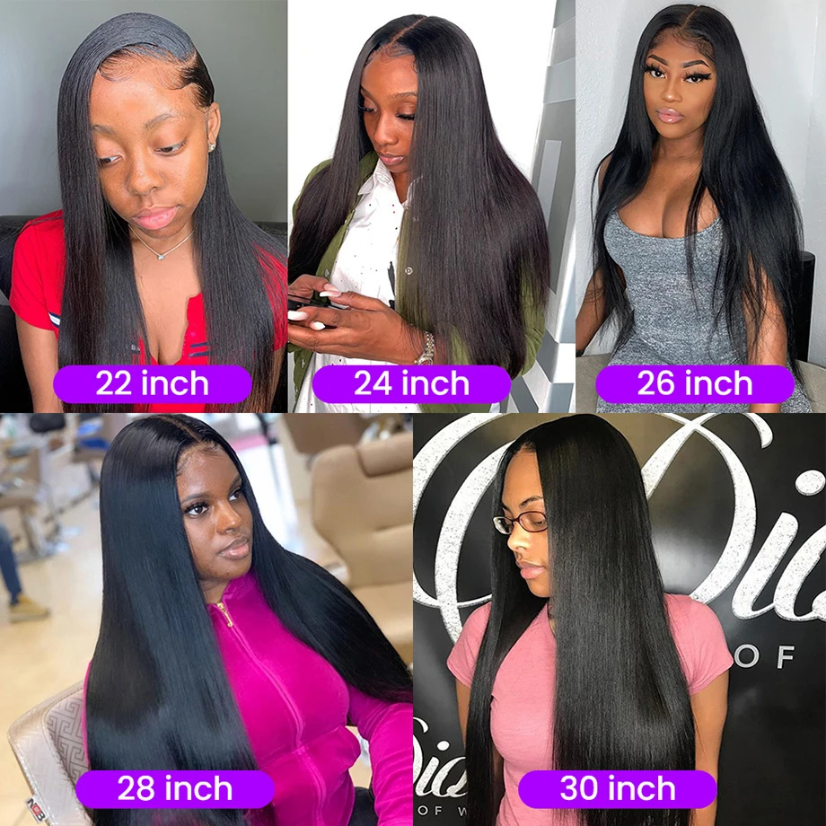 Luxefame Peruvian/Indian Long Hair Wig,Raw Virgin Glueless Full HD Lace Human Hair Wigs,HD Lace Frontal Wig For Black Women