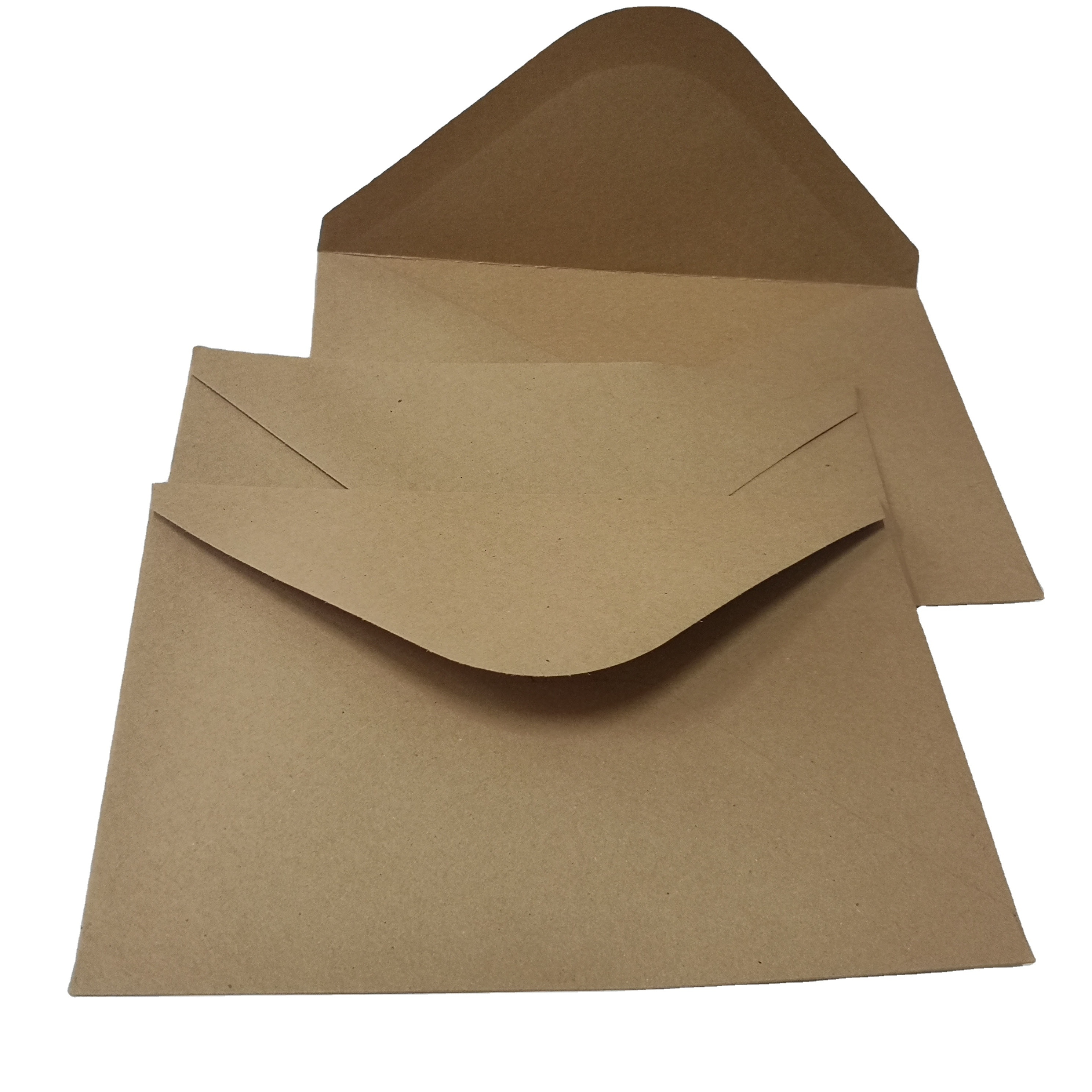 Wholesale custom C5 western-style brown kraft paper envelope with gummy glue