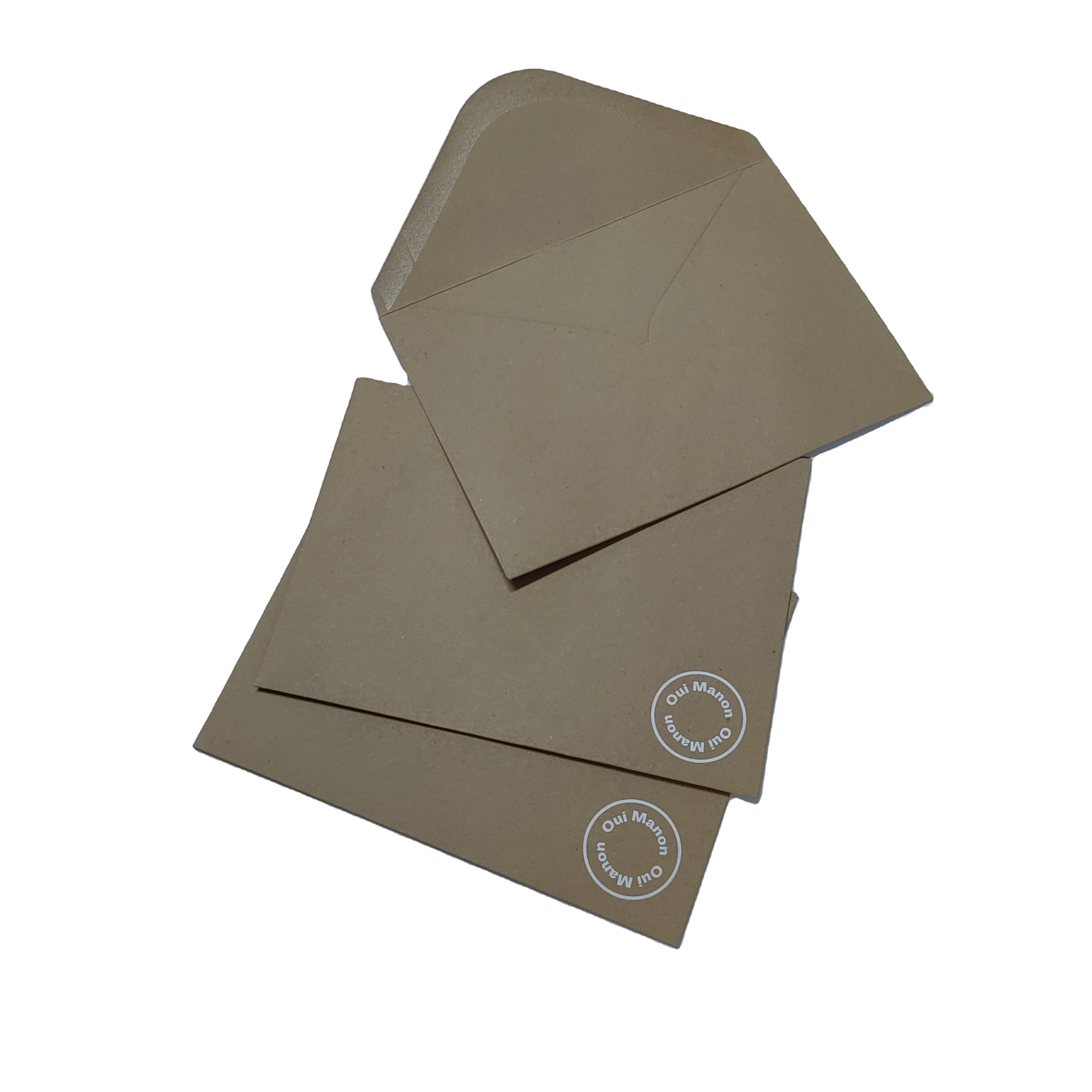 Wholesale custom C5 western-style brown kraft paper envelope with gummy glue