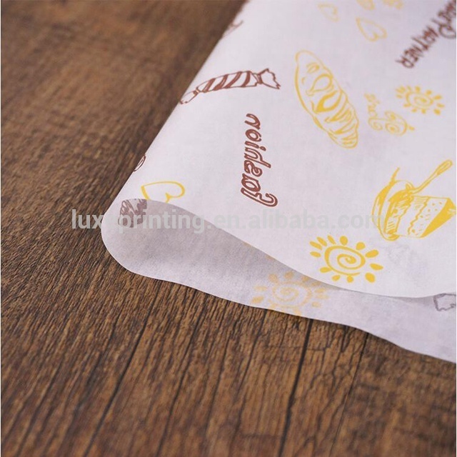 Wholesale Food Wrapping Use Greaseproof Baking Paper Parchment Paper for Restaurant