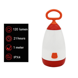 Multifunction Ipx4 Waterproof 120 Lumen Mini Kids Portable Lantern Led Camping Light With Sos Function camping light