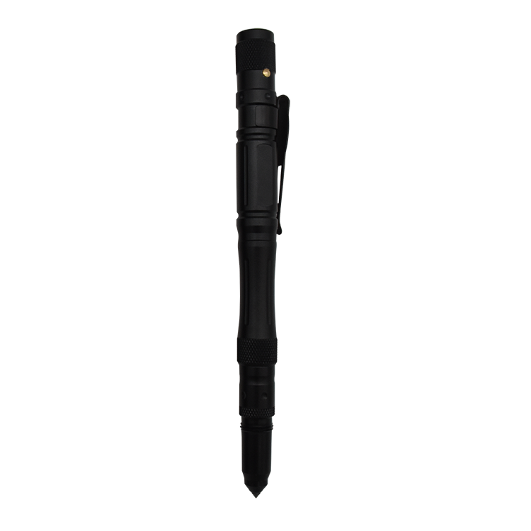 tactical pen customized logo self defense tool outdoor survival pen with light