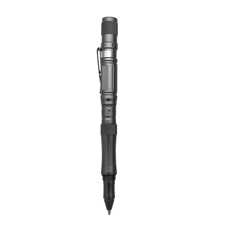 tactical pen customized logo self defense tool outdoor survival pen with light