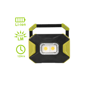 Portable Stand Rechargeable Dual LED Work Light Small COB LED Work Flood Light