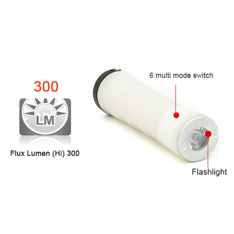 Portable mini flashlight hanging rechargeable light camp outdoor lanterns led camping light