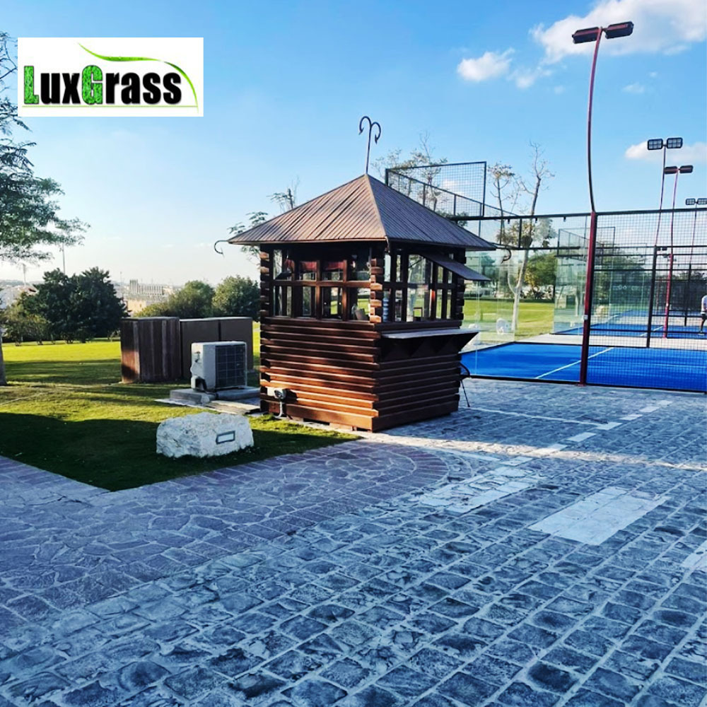 LUX Padel  Design Product Indoors and Outdoors Portable Paddle Tennis Court