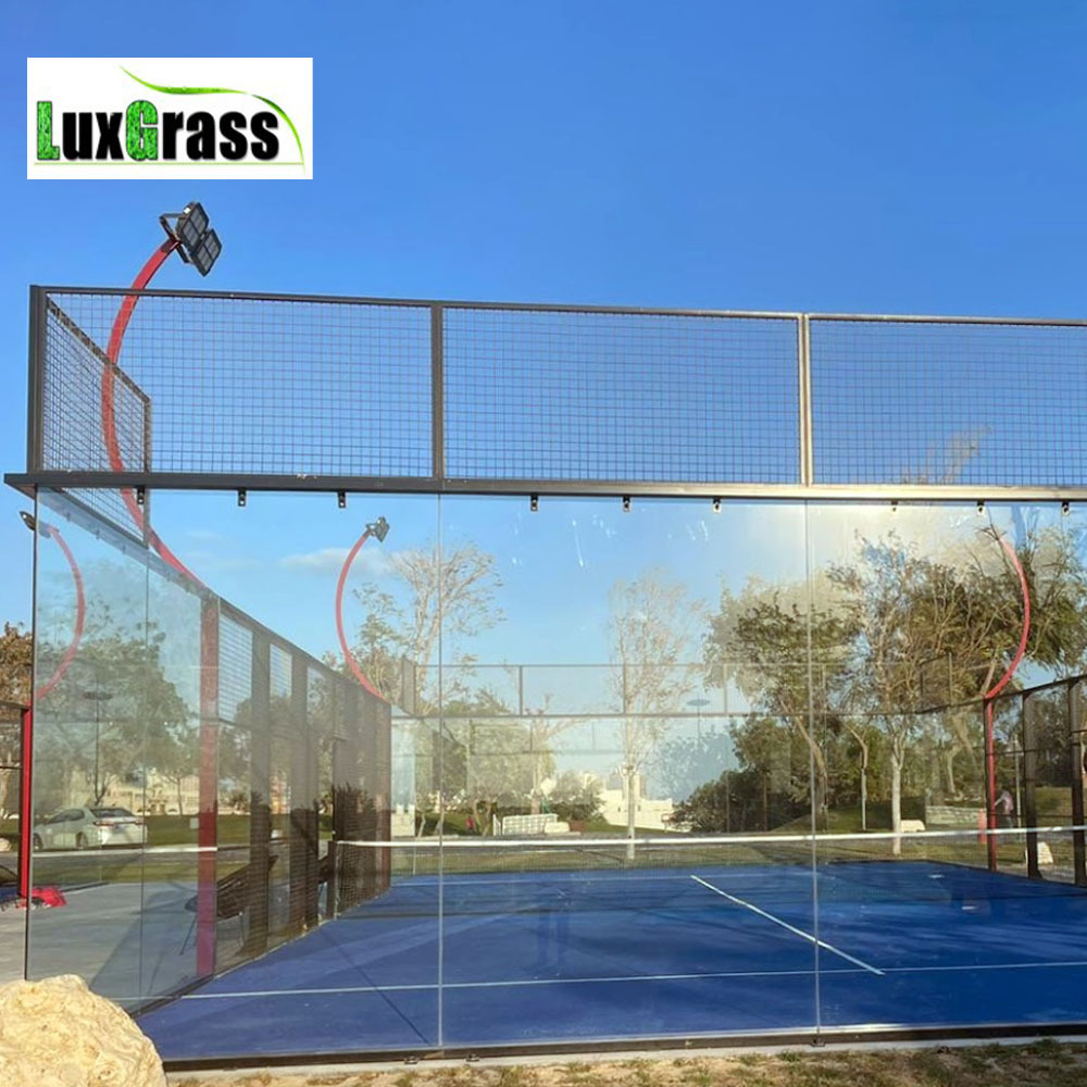 LUX Padel  Design Product Indoors and Outdoors Portable Paddle Tennis Court