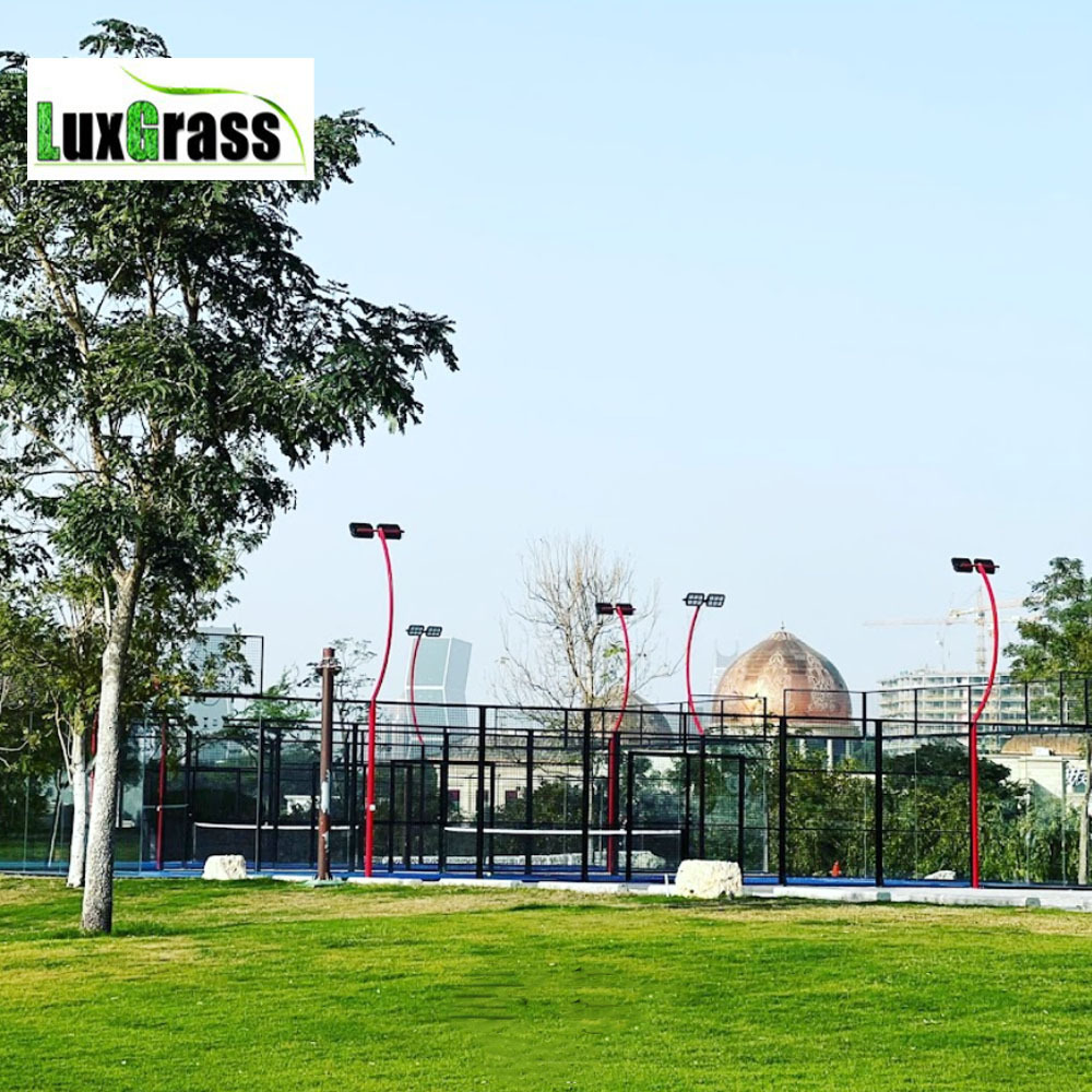 LUX Padel  Design Product Indoors and Outdoors Portable Paddle Tennis Court