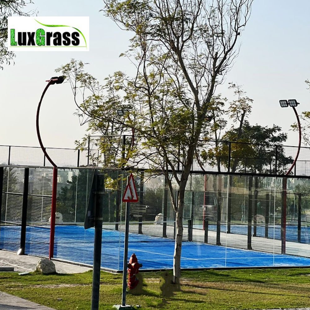 LUX Padel  Design Product Indoors and Outdoors Portable Paddle Tennis Court