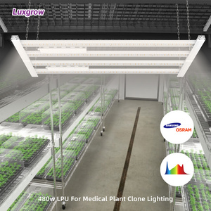 Hydroponics Indoor Plant LED Grow Clone Light 240w 480w 2ft 4ft Rack Vertical Farm Samsung Grow LED Clone Light Full Spectrum