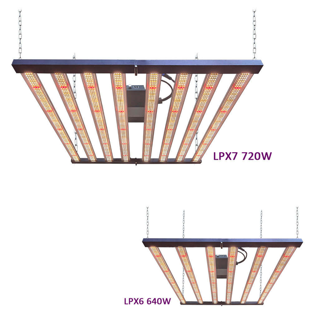 Lampara Ful Espectro Para Foco 640w Luz Barra Luces LED Cultivo Indoor Interior Samsung 720w 600w Barra De LED Grow Light 800w