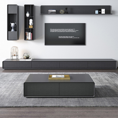 2021 New Design Luxury Modern Home Entertainment Wall Unit Meuble Tv Stand Tv Cabinet For Living Room