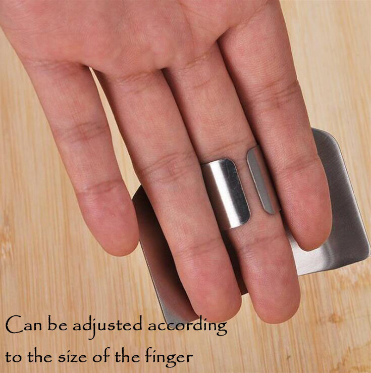 New high quality Best selling kitchen vegetable cutting tool 304 stainless steel finger guard