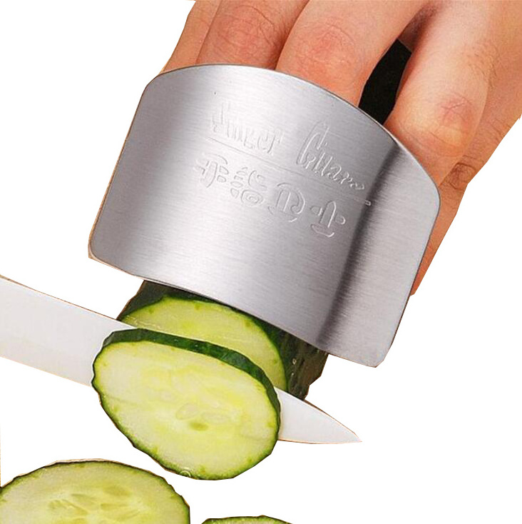 New high quality Best selling kitchen vegetable cutting tool 304 stainless steel finger guard