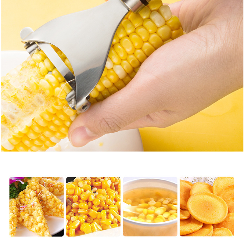 Corn Planer Cutter Thresher Peeler, Corn Thresher Cob Stripper Tool ,Premium Stainless Steel Corn Thresher Cob Remover tool