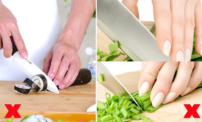 New high quality Best selling kitchen vegetable cutting tool 304 stainless steel finger guard