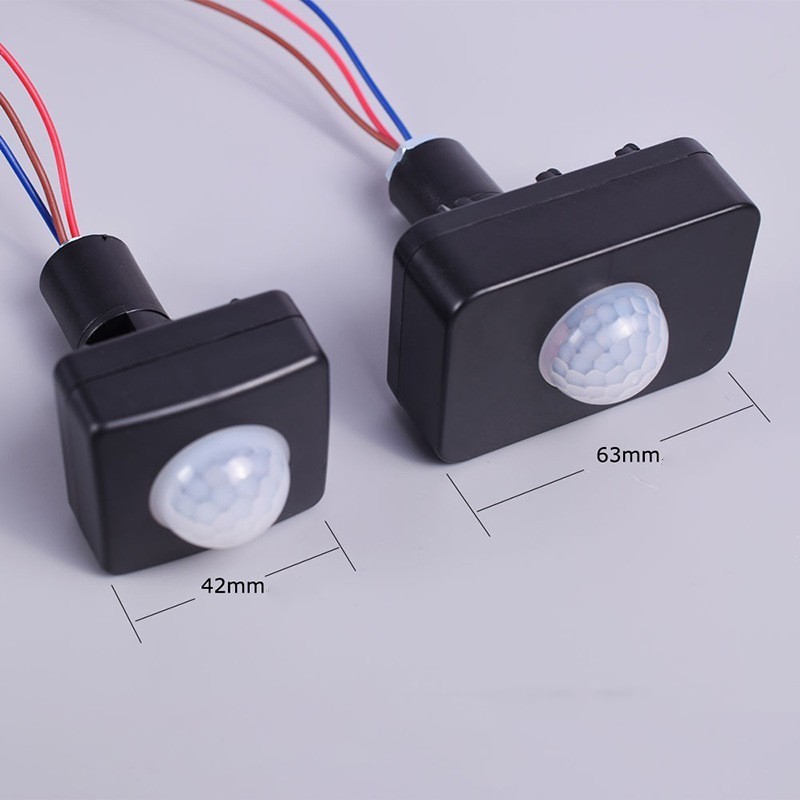 Motion Sensor Automatic Infrared AC 110V 220V PIR Motion Switch Detector Lamp Light Timer Sensor Switch