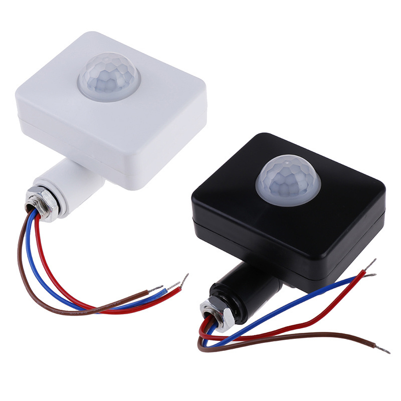 Motion Sensor Automatic Infrared AC 110V 220V PIR Motion Switch Detector Lamp Light Timer Sensor Switch