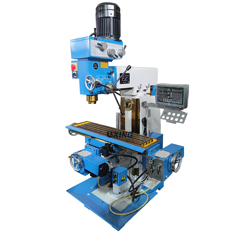 Vertical horizontal 3 axis digital readout ZX7550CW fresadora drilling and milling machines