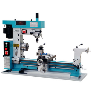 small mini bench Multi-Purpose Combination 3 in 1 Machine turning drilling and milling boring lathe machine HQ500 HQ800 CE